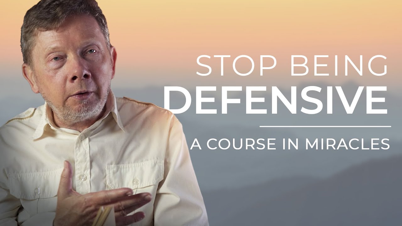 How To Avoid Being Defensive And Judgemental Eckhart Tolle Reads A