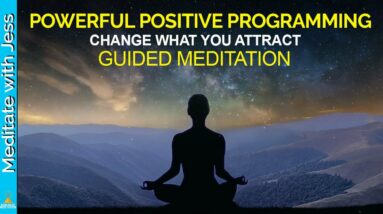 Powerful Guided Breathing Meditation with Positive Affirmations for Health Wealth and Happiness