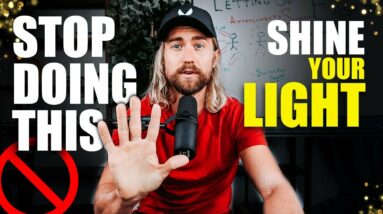 Stop dimming your light to make others feel comfortable (how to SHINE without giving a f*ck)