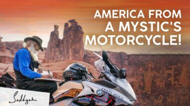 America As You've Never Seen Before - From A Mystic's Motorcycle! | Sadhguru