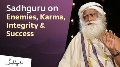 Enemies, Karma, Integrity & Success - College of Defence Management Hosts Sadhguru