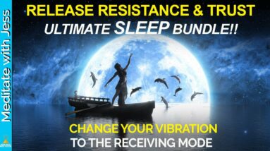 The Ultimate RELEASE RESISTANCE, TRUST THE UNIVERSE and BECOME THE RECEIVER BUNDLE! Meditate, Sleep.