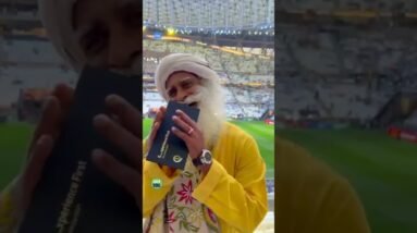 Sadhguru at the FIFA World Cup finals | Sadhguru #shorts