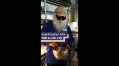 Why You Should Never Have Milk & Non-Veg Food Together | Sadhguru #shorts