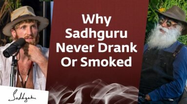 Logan Paul Asks Sadhguru If He Ever Smoked Weed