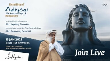 Unveiling of Adiyogi by the Hon'ble Vice President | 15 Jan, 6 PM IST
