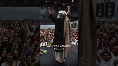 Does Sadhguru Take A Vacation? | Sadhguru #shorts