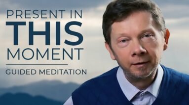 15 Minute Guided Meditation | Complete Attention to This Moment with Eckhart Tolle