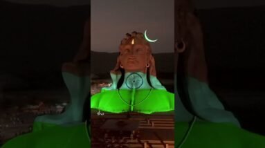 Adiyogi in Tricolor
