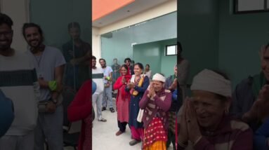 Sadhguru Snaps a Picture of a Lively Lady in Nepal