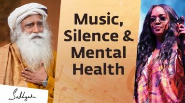 Musician H.E.R. Discusses Music, Silence & Mental Health with Sadhguru | @HERmusic | Sadhguru