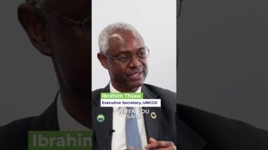Soil Is The Source, Not A Resource - UNCCD's Ibrahim Thiaw with Sadhguru