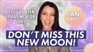 DON'T MISS THIS NEW MOON! New Moon in Capricorn Cosmic Energy 1/11