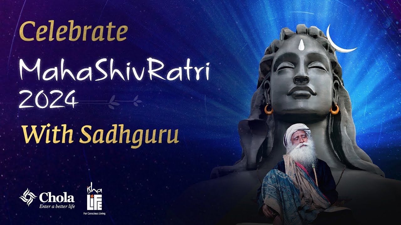 Sadhguru Invites You to Mahashivratri 2024 8 March, 6 PM IST 