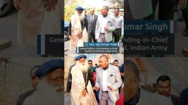 Sadhguru Bows Down to Soldiers of Indian Army